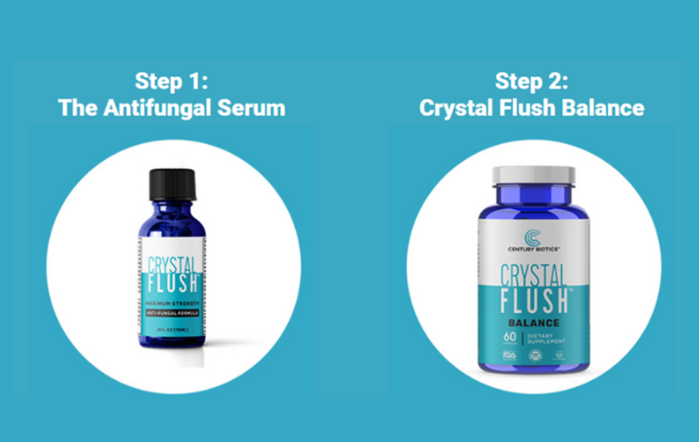 How Crystal Flush Unique 2-Step Fungal Flush System Can Help You Get Rid Of Stubborn Toenail Fungus