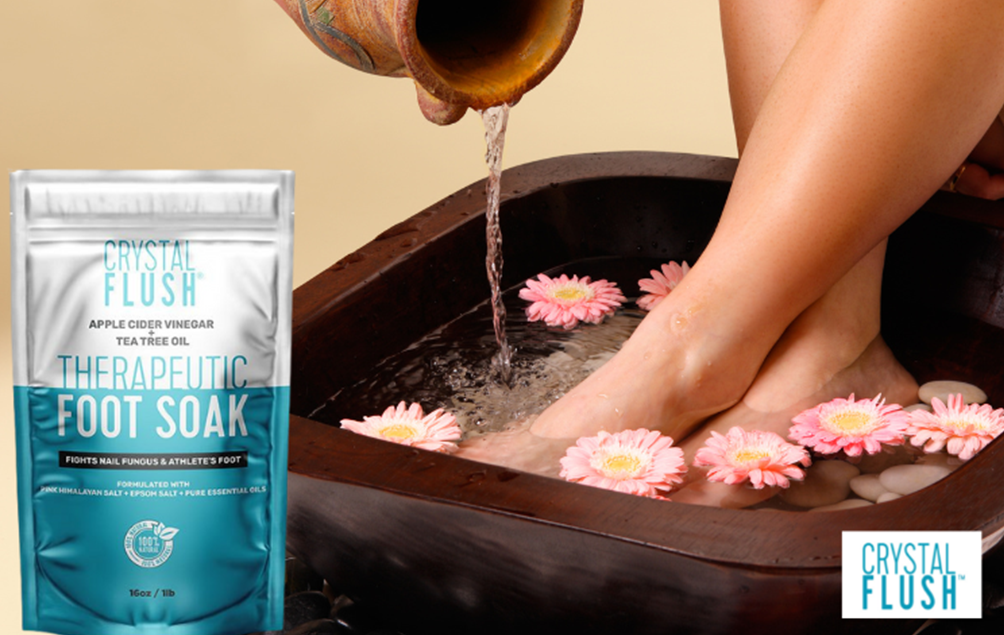 Crystal Flush Therapeutic Foot Soak: Keep Your Feet Feeling and Smelling Fresh