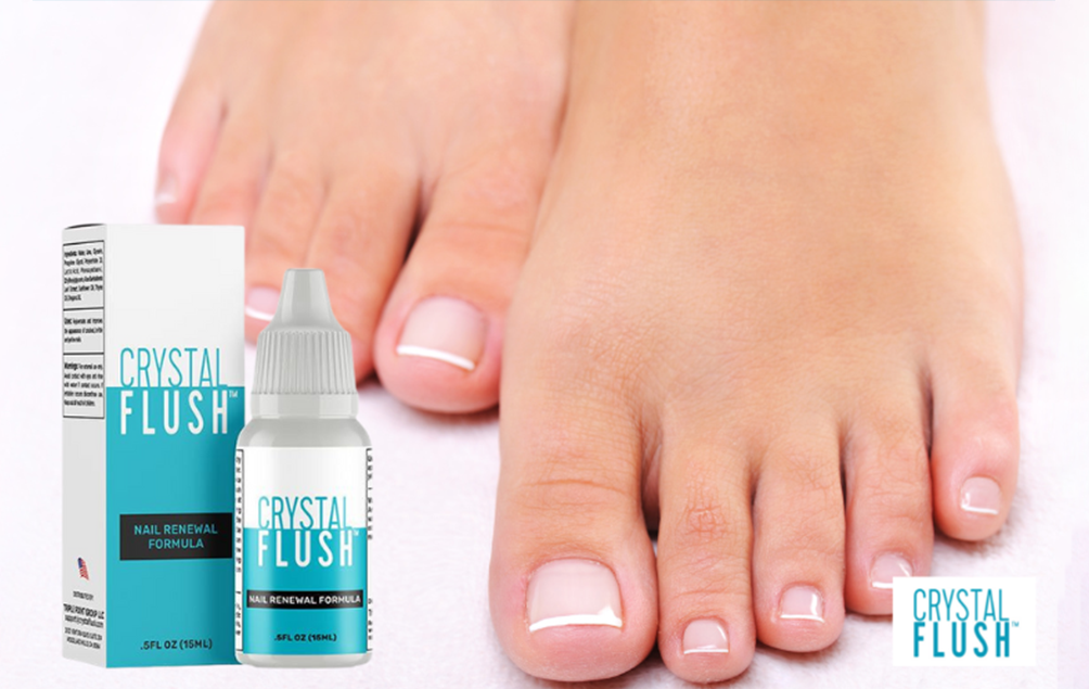 Crystal Flush Nail Renewal Formula: The Remedy for Thick, Discolored Nails Caused by Fungal Infections